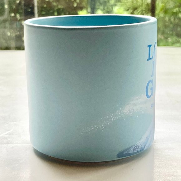 Disney Elsa Frozen Coffee Tea Mug Cup Ceramic LET IT GO Light Blue Hallmark Big - Picture 5 of 14